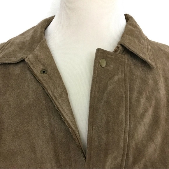100% Suede Leather CAMBRIDGE Bomber Jacket! - Picture 3 of 8